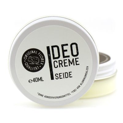 Deocreme 40ml "Black Edition" weiss, Seide 