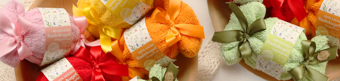 Badekugeln 125g "Lebensfreude"