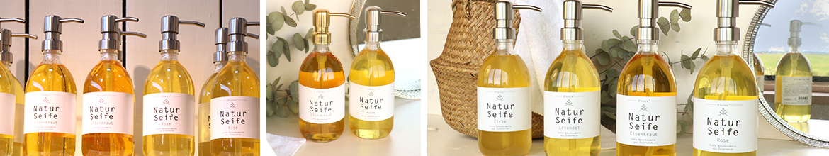 Echte flüssige Naturseife